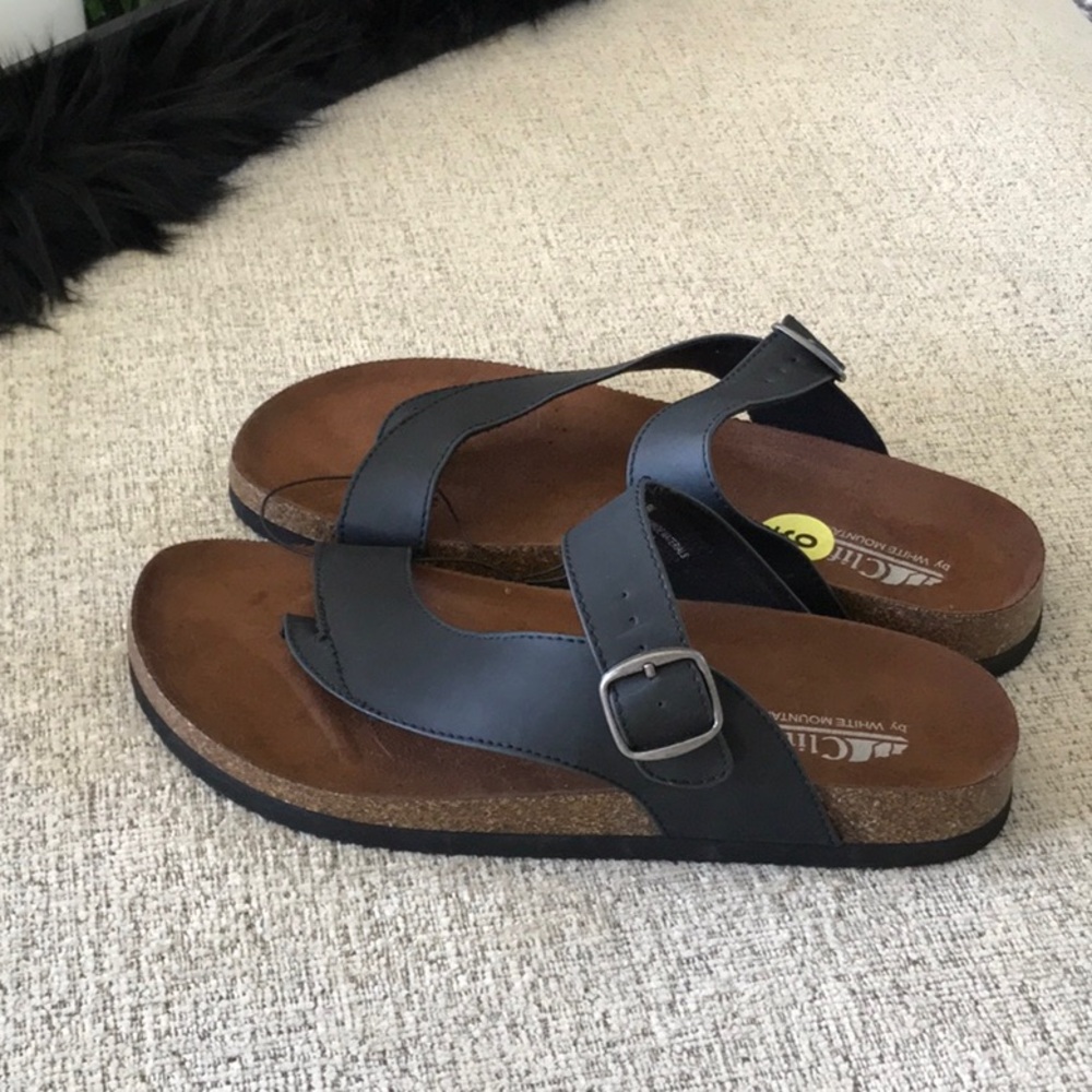 Cliffs by White Mountain Black Sandals